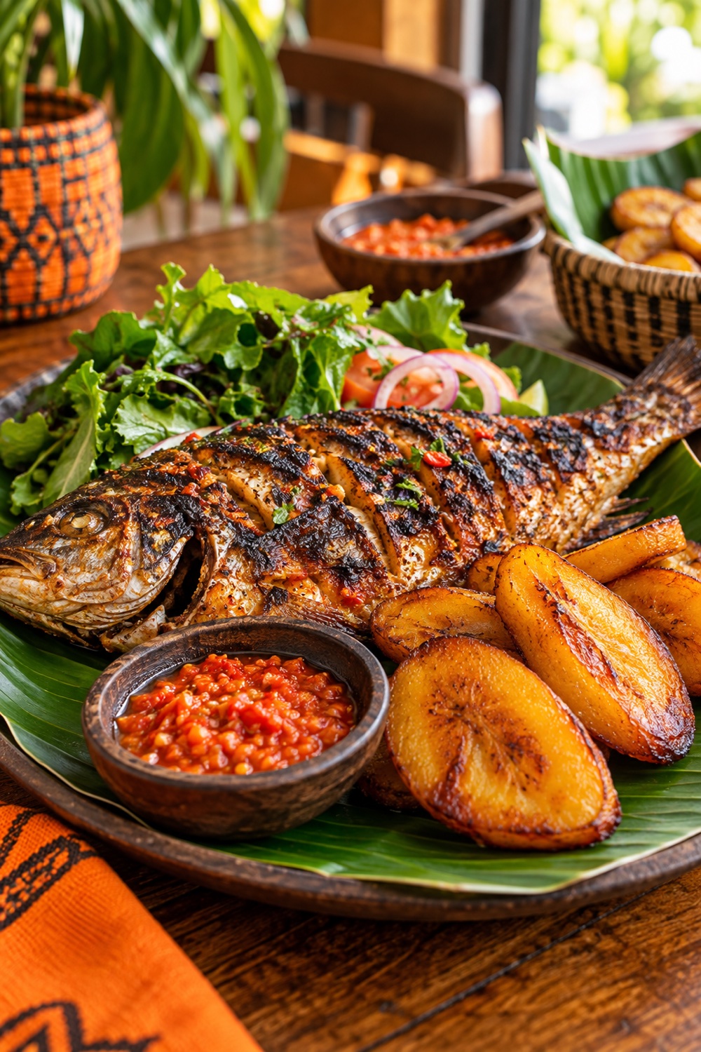 Poisson braisé
