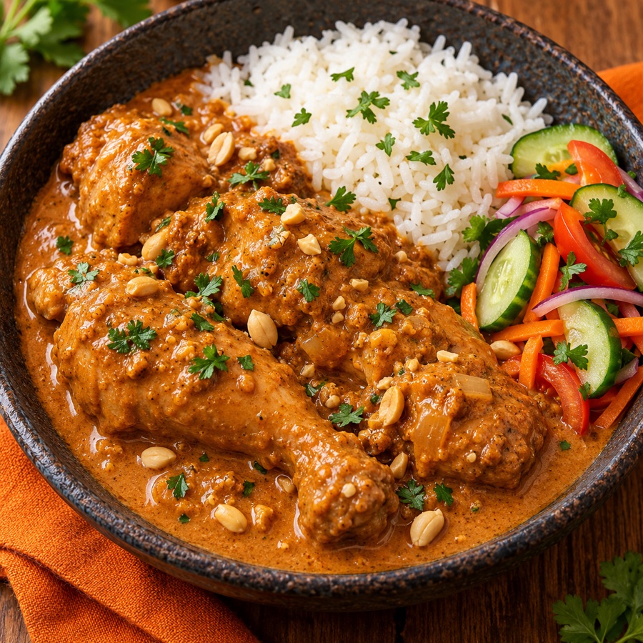 Poulet mafé